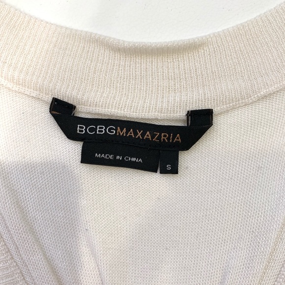 BCBG MAXAZRIA Sleeveless White Top Sz S - Picture 2 of 5